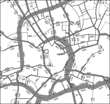 obrázek:obrazek 1 vysledky modelovani dopravnich objemu v centru brna